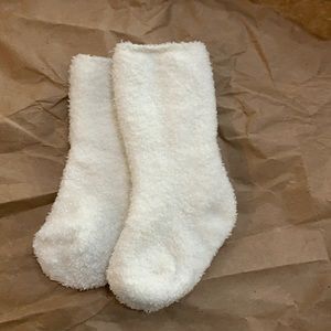 Fuzzy baby socks